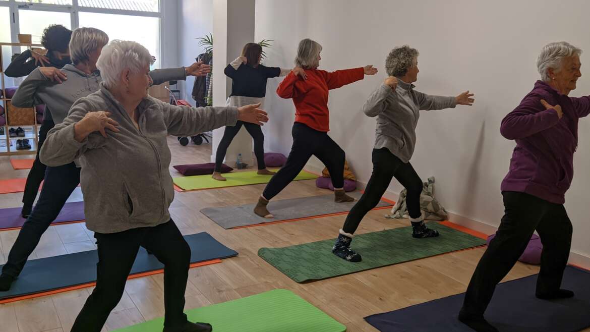 Ioga per la gent gran