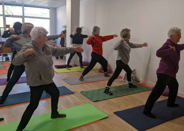 Ioga per la gent gran